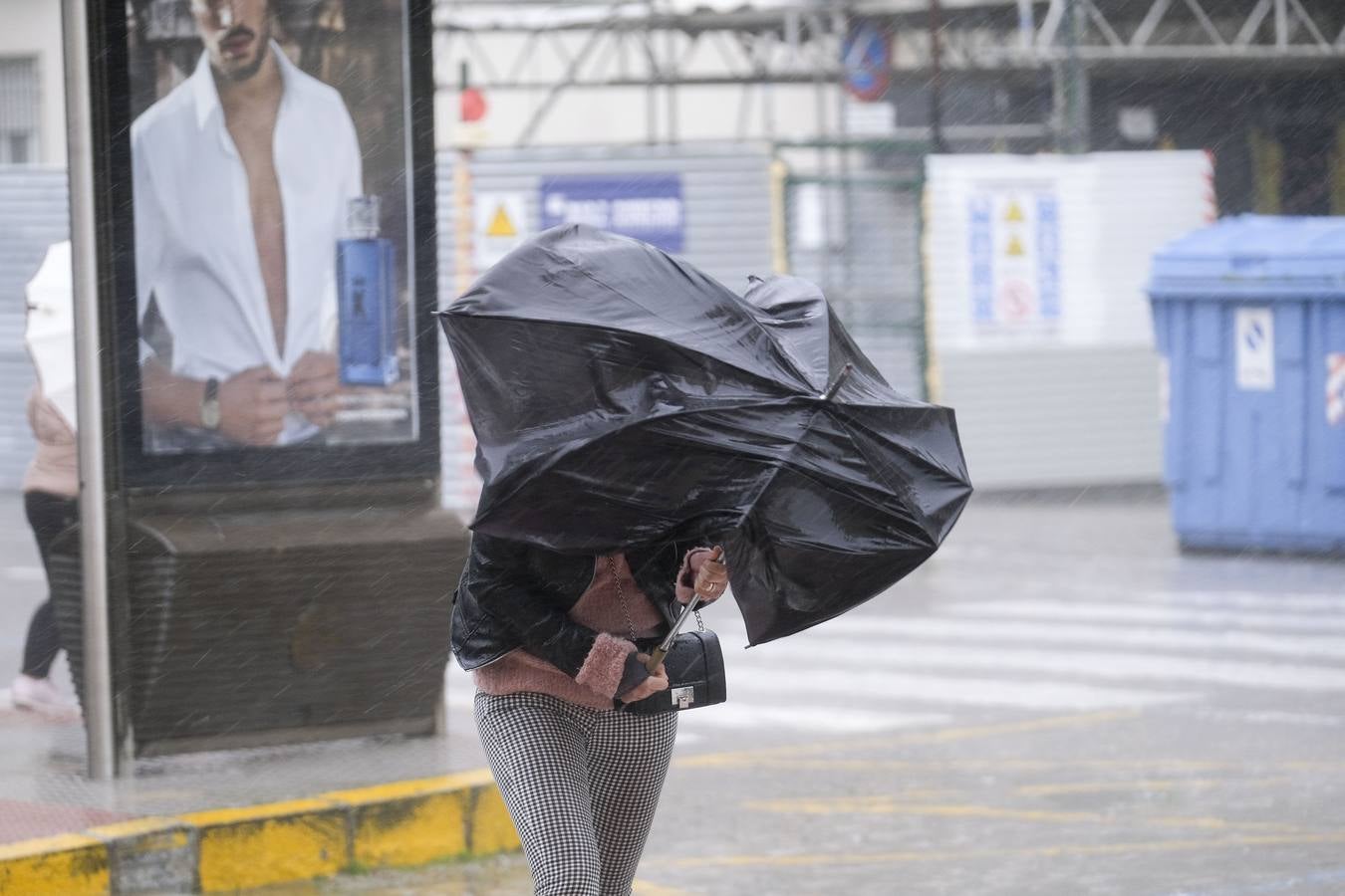 El temporal de lluvia en Cádiz, en imágenes