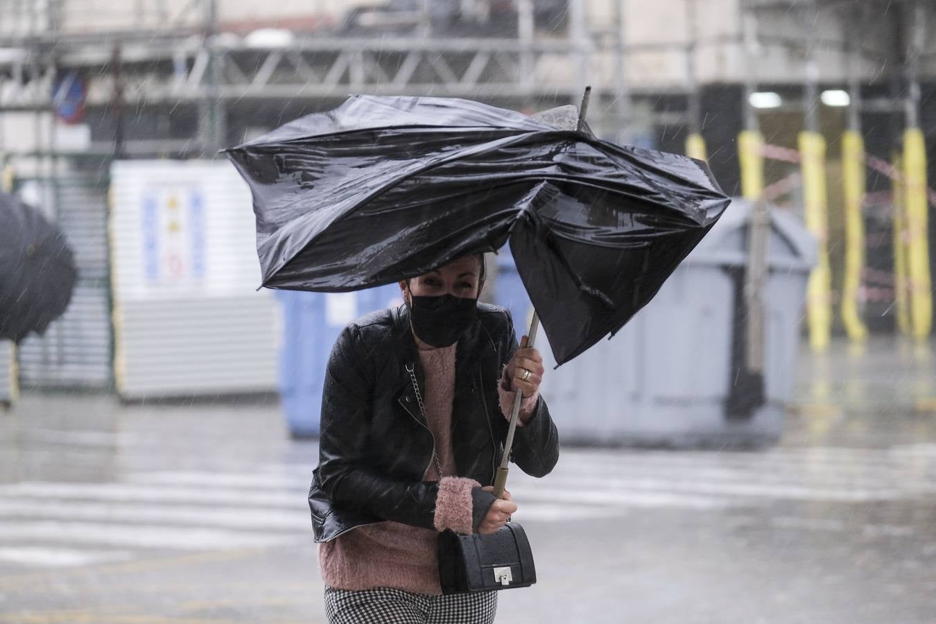 El temporal de lluvia en Cádiz, en imágenes