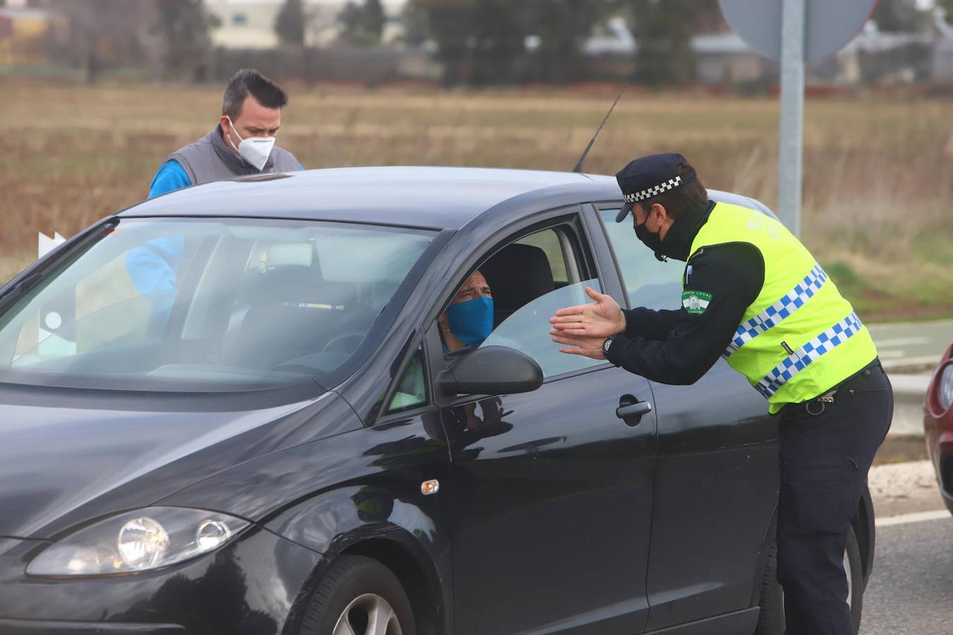 En imágenes, los controles perimetrales por las medidas Covid en Córdoba