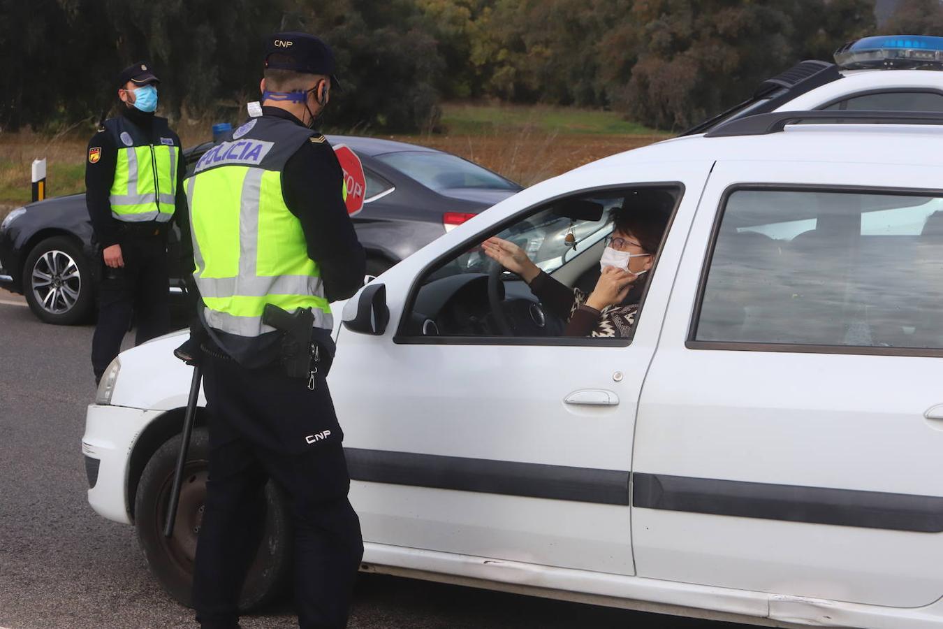 En imágenes, los controles perimetrales por las medidas Covid en Córdoba