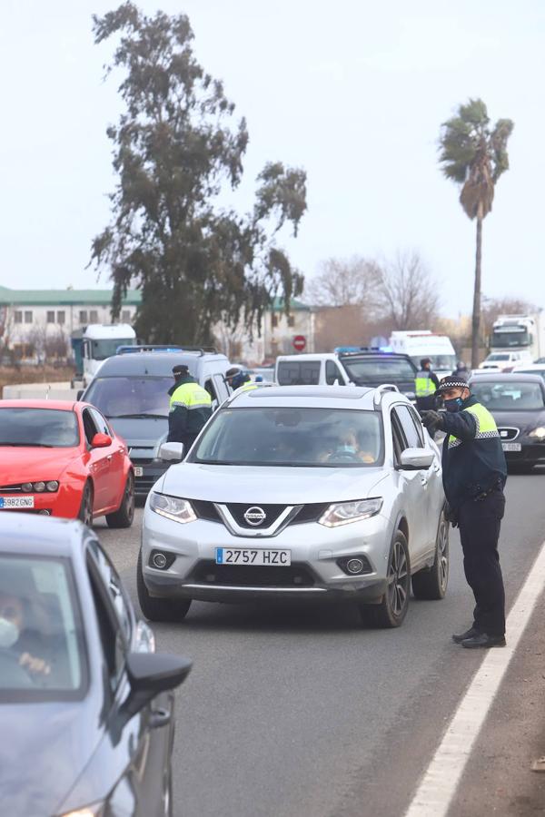 En imágenes, los controles perimetrales por las medidas Covid en Córdoba