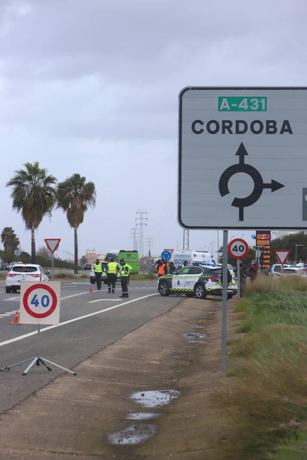 En imágenes, los controles perimetrales por las medidas Covid en Córdoba