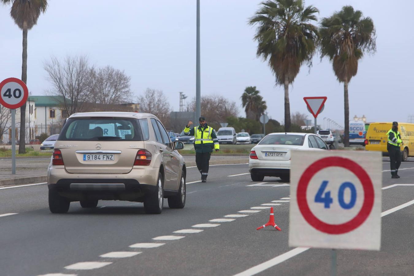 En imágenes, los controles perimetrales por las medidas Covid en Córdoba