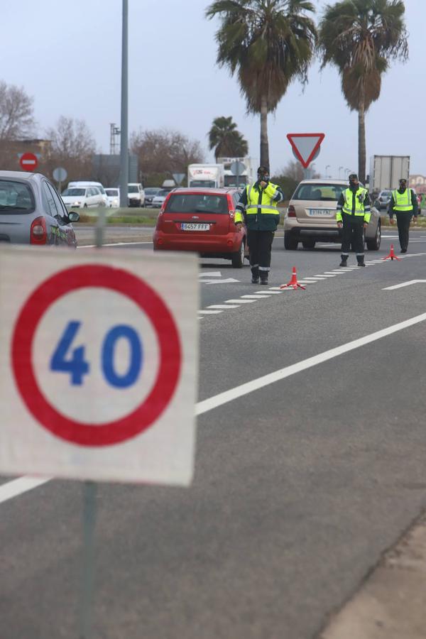 En imágenes, los controles perimetrales por las medidas Covid en Córdoba