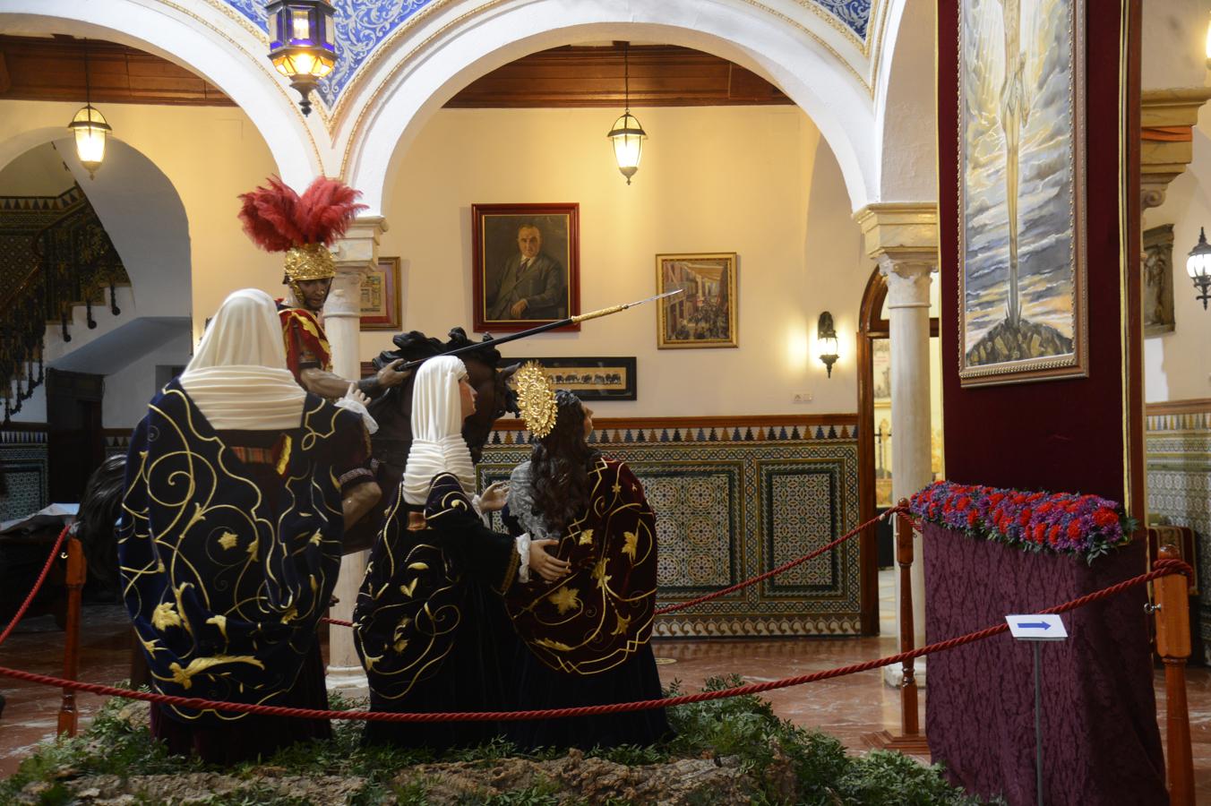 Inauguración de la exposición de la Lanzada en el Círculo Mercantil