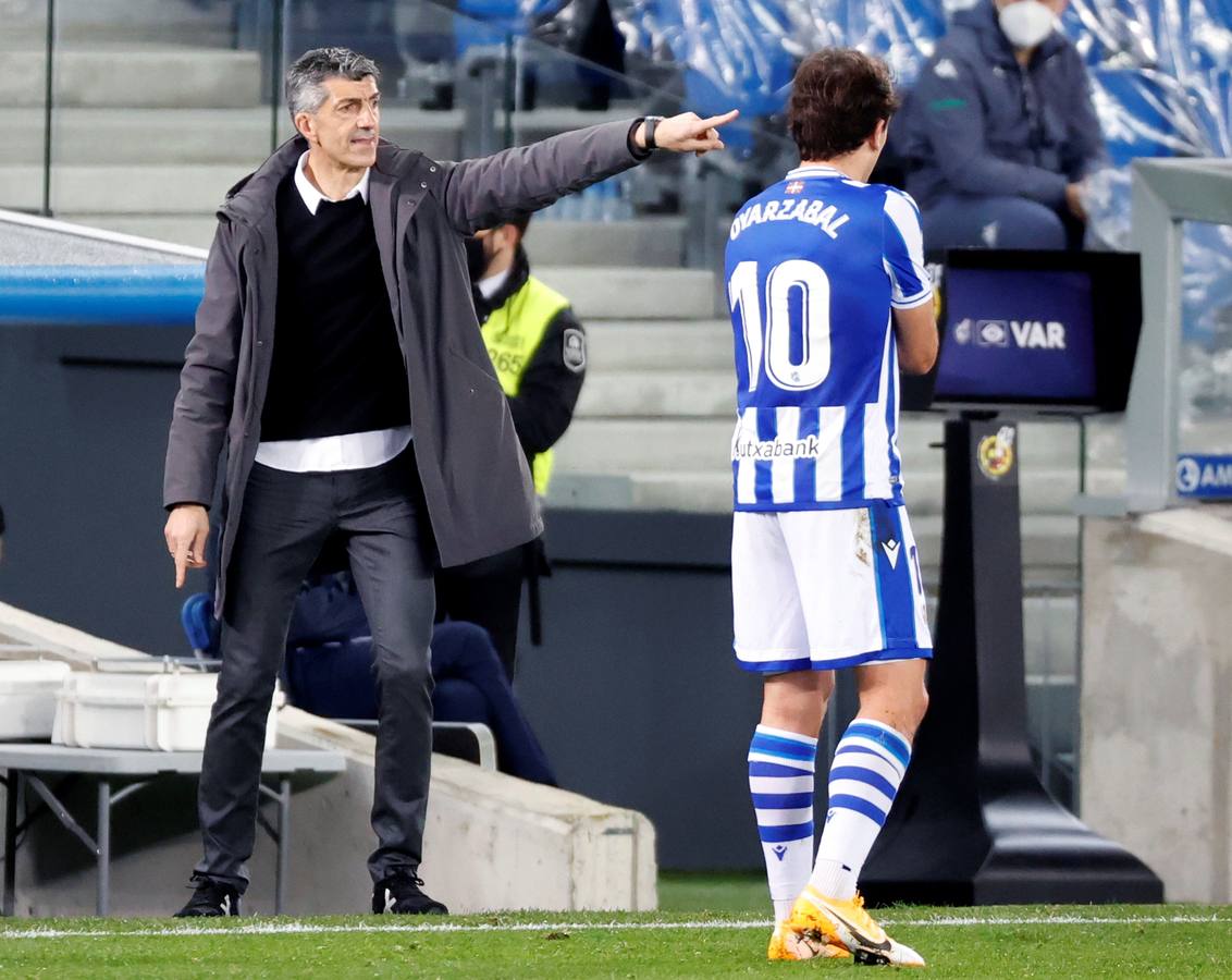 Partido disputado entre la Real Sociedad y el Real Betis