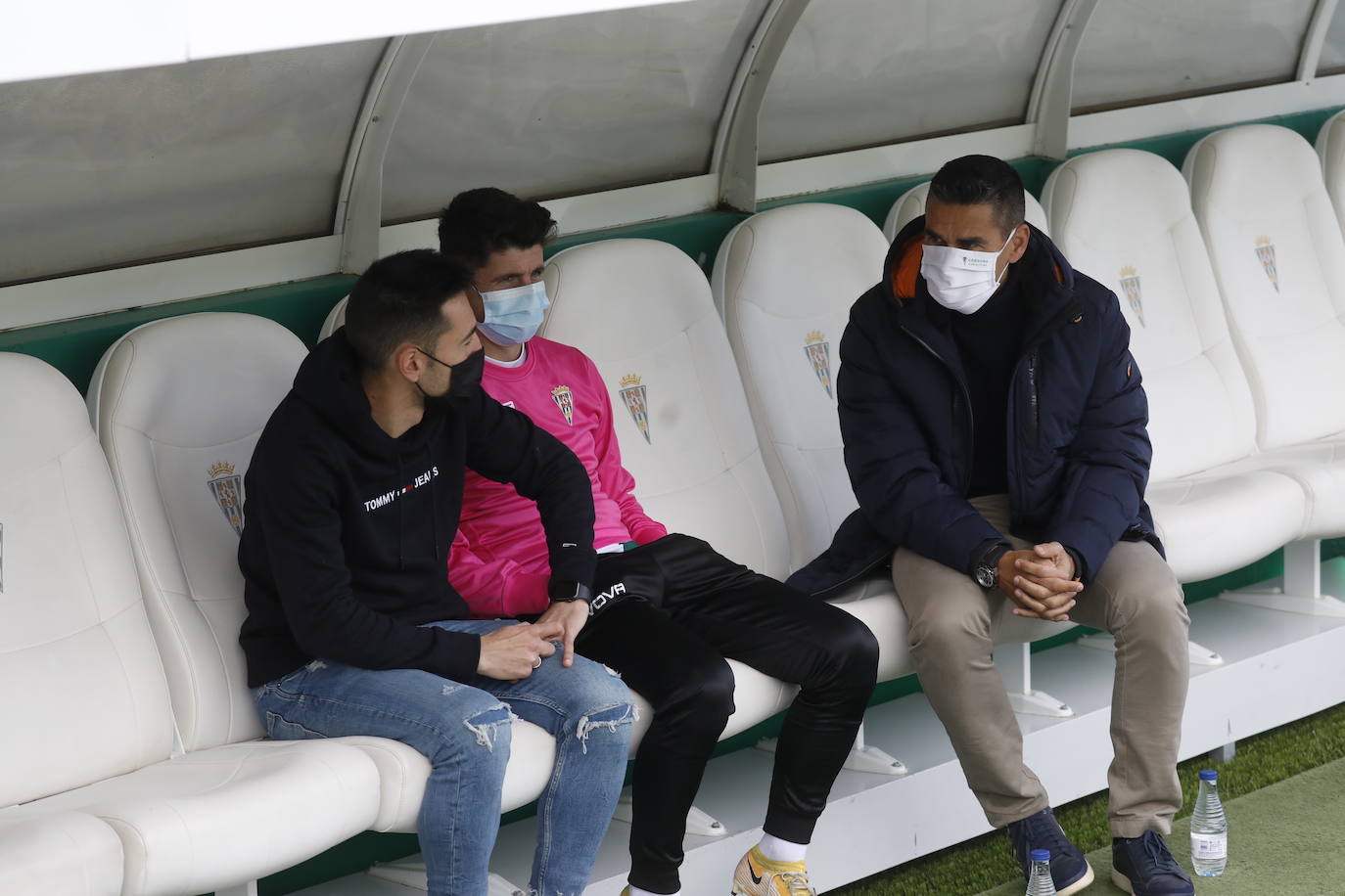 El silencio de El Arcángel vacío en el Córdoba CF - Yeclano, en imágenes