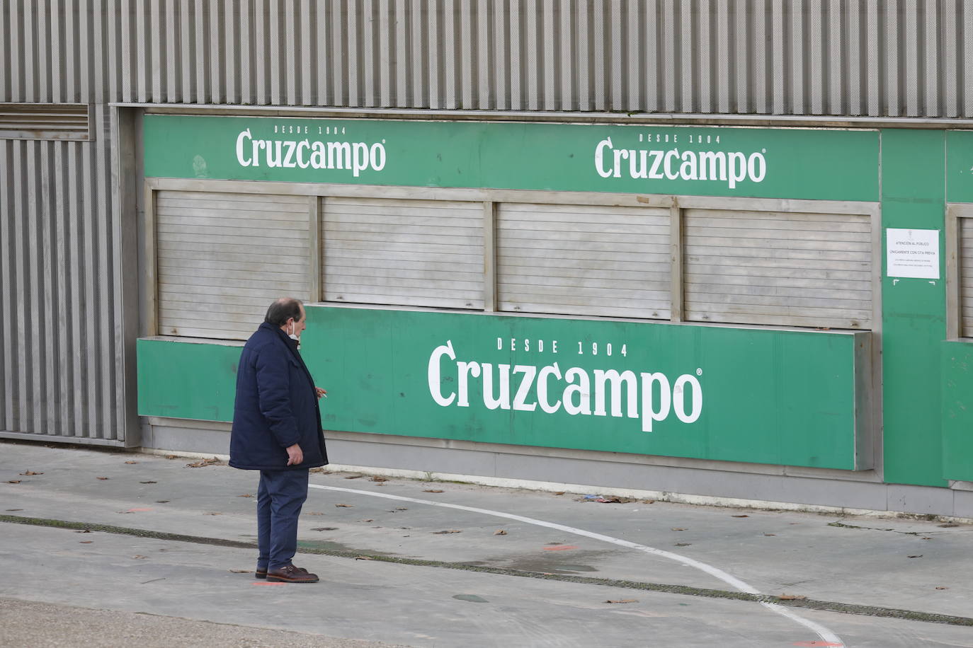 El silencio de El Arcángel vacío en el Córdoba CF - Yeclano, en imágenes