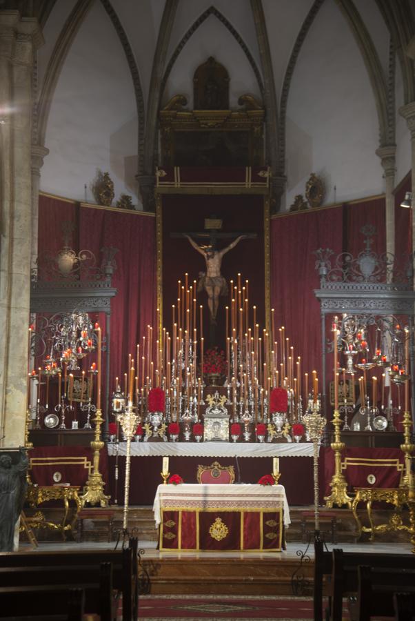 El quinario del Cristo de la Buena Muerte de la Hiniesta