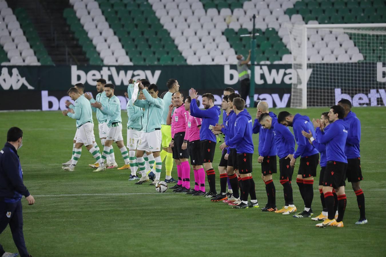 Las mejores imágenes del encuentro entre el Betis y la Real Sociedad