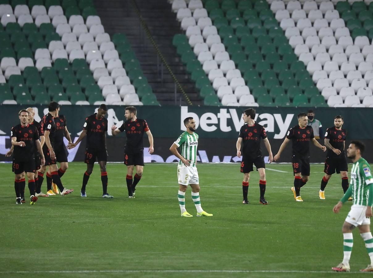 Las mejores imágenes del encuentro entre el Betis y la Real Sociedad