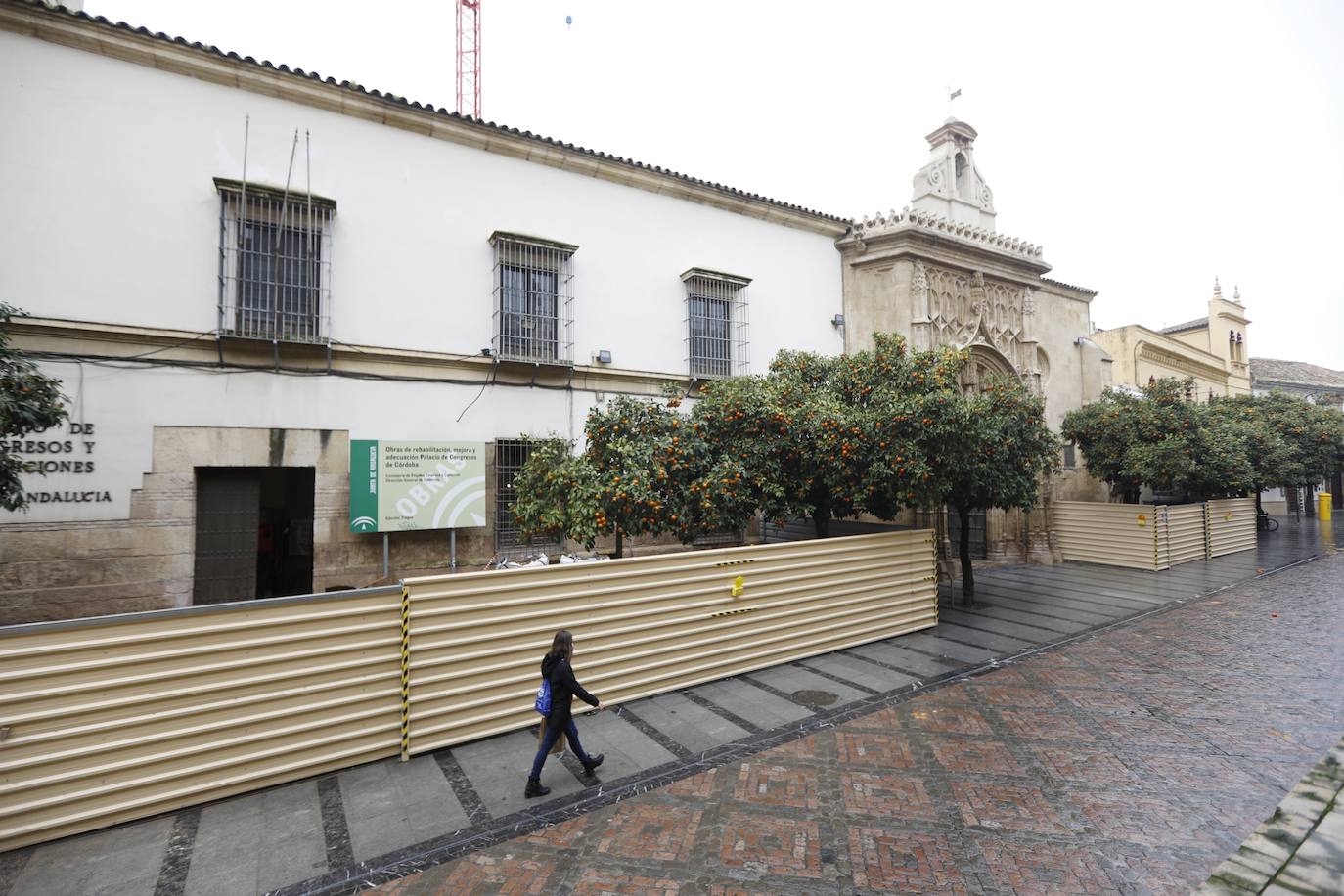 La segunda de las obras del Palacio de Congresos de Córdoba, en imágenes