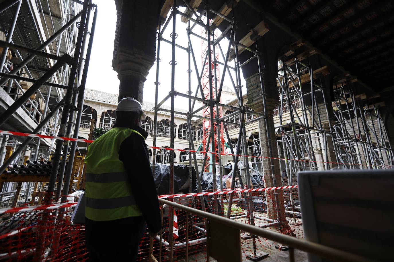 La segunda de las obras del Palacio de Congresos de Córdoba, en imágenes