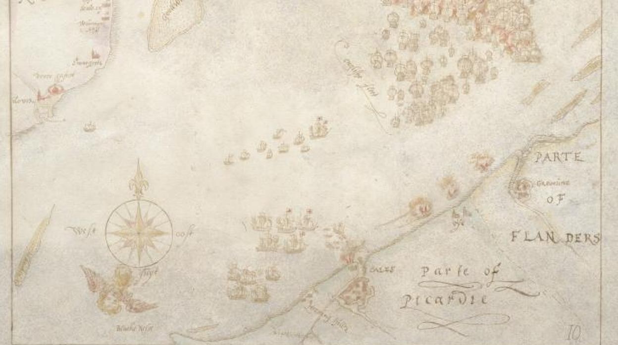 Salen a la luz los mapas de la Armada Invencible