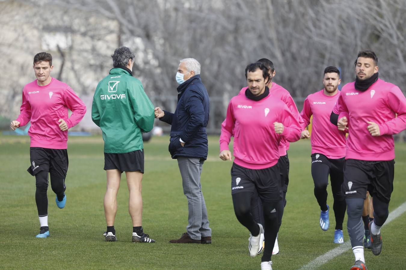 El entrenamiento del Córdoba CF, en imágenes