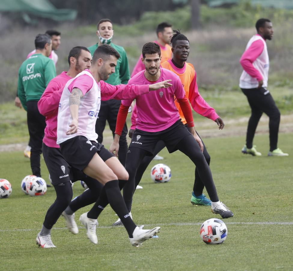 El entrenamiento del Córdoba CF, en imágenes