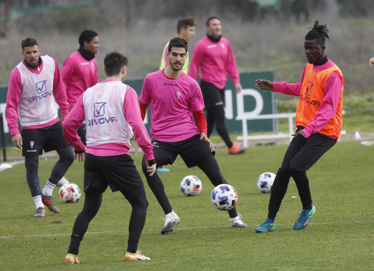 El entrenamiento del Córdoba CF, en imágenes