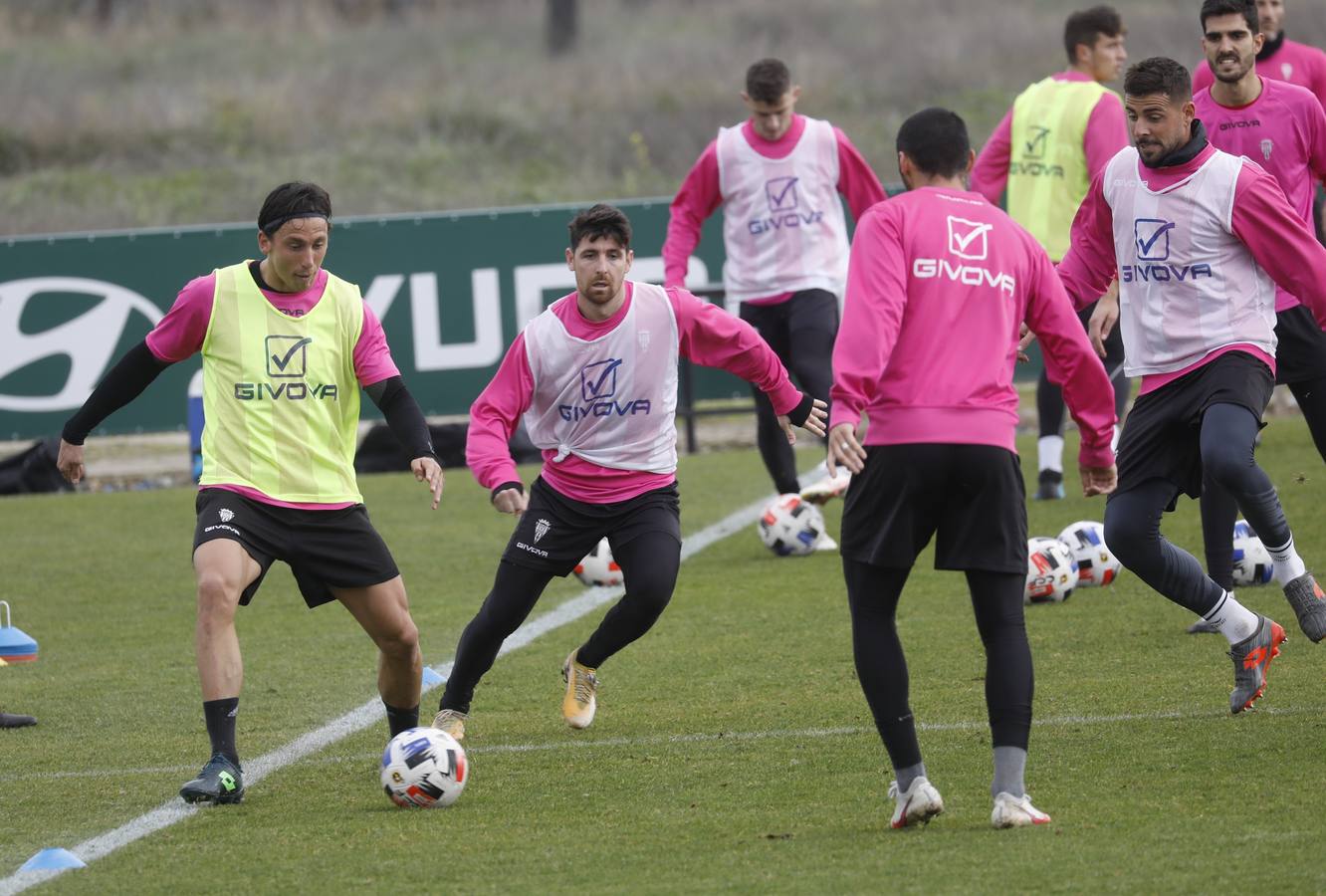 El entrenamiento del Córdoba CF, en imágenes