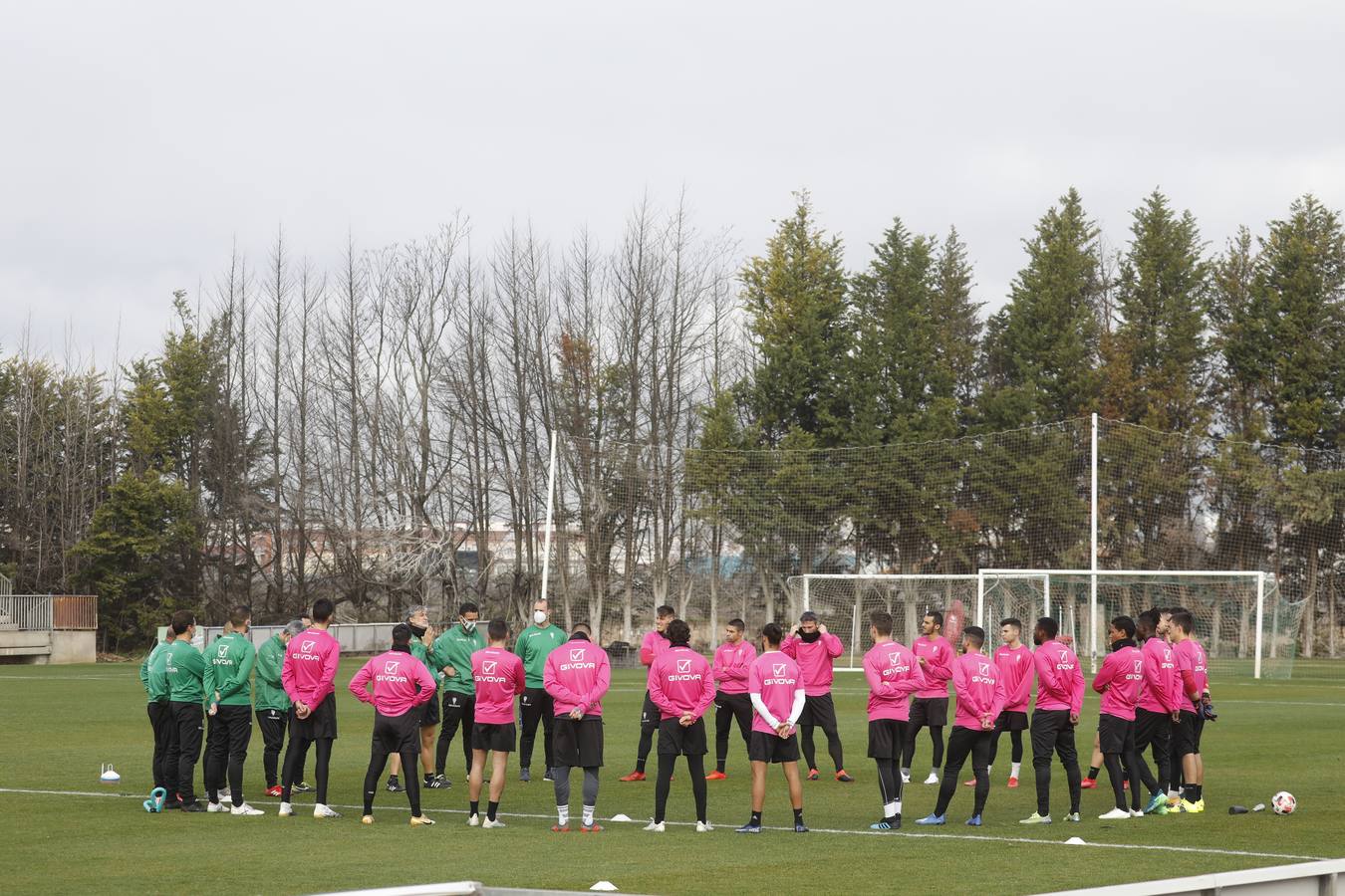 El entrenamiento del Córdoba CF, en imágenes