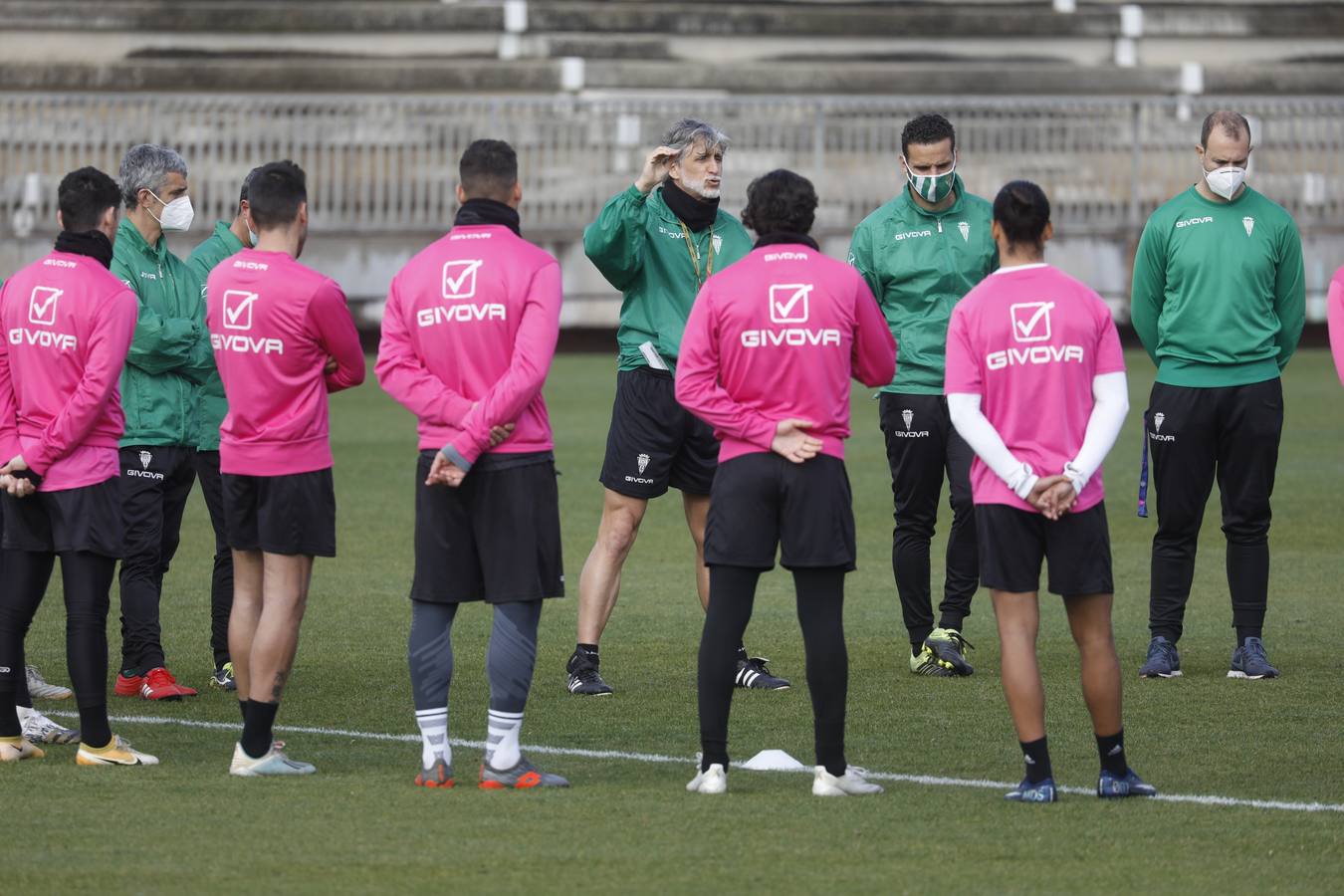 El entrenamiento del Córdoba CF, en imágenes