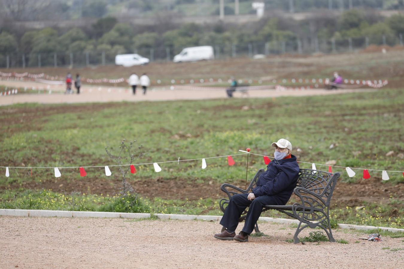 Los trabajos del Parque de Levante, en imágenes