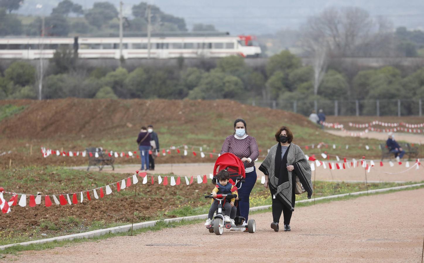 Los trabajos del Parque de Levante, en imágenes