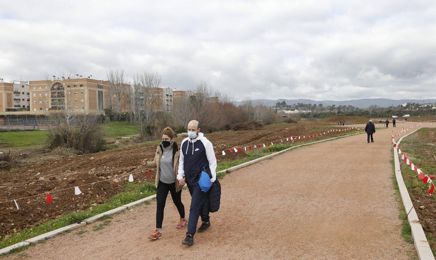 Los trabajos del Parque de Levante, en imágenes