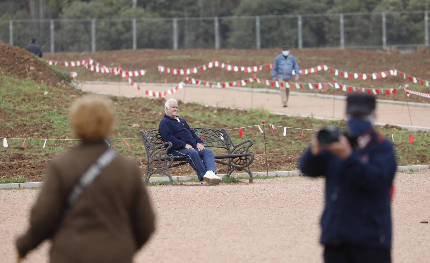 Los trabajos del Parque de Levante, en imágenes