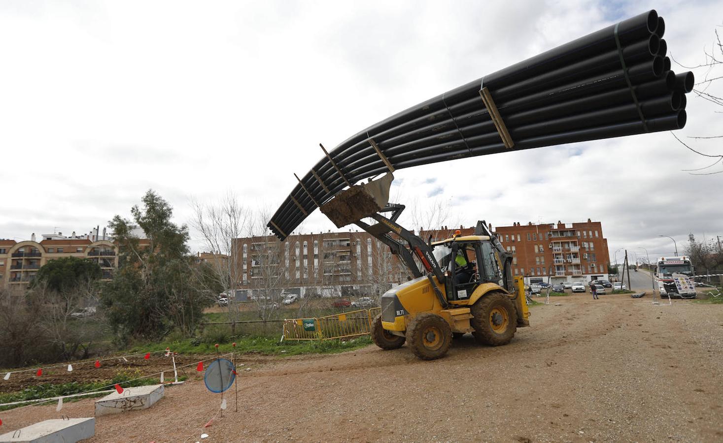 Los trabajos del Parque de Levante, en imágenes