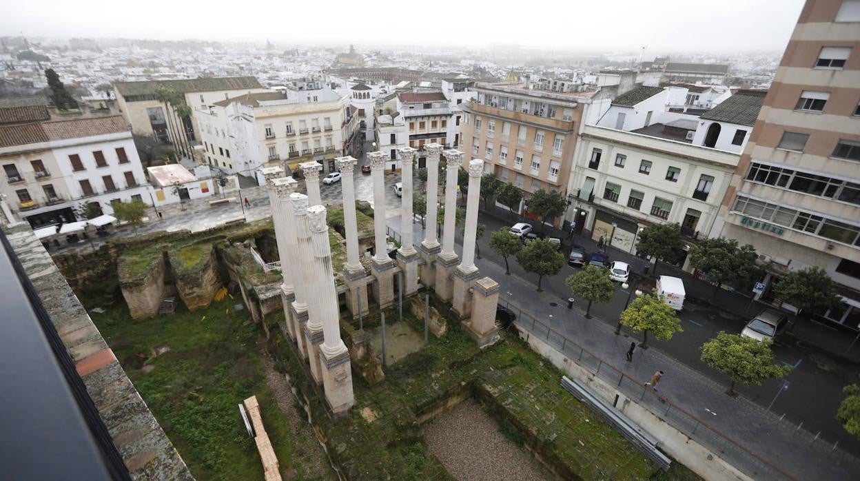 El abandono del Templo Romano, en imágenes