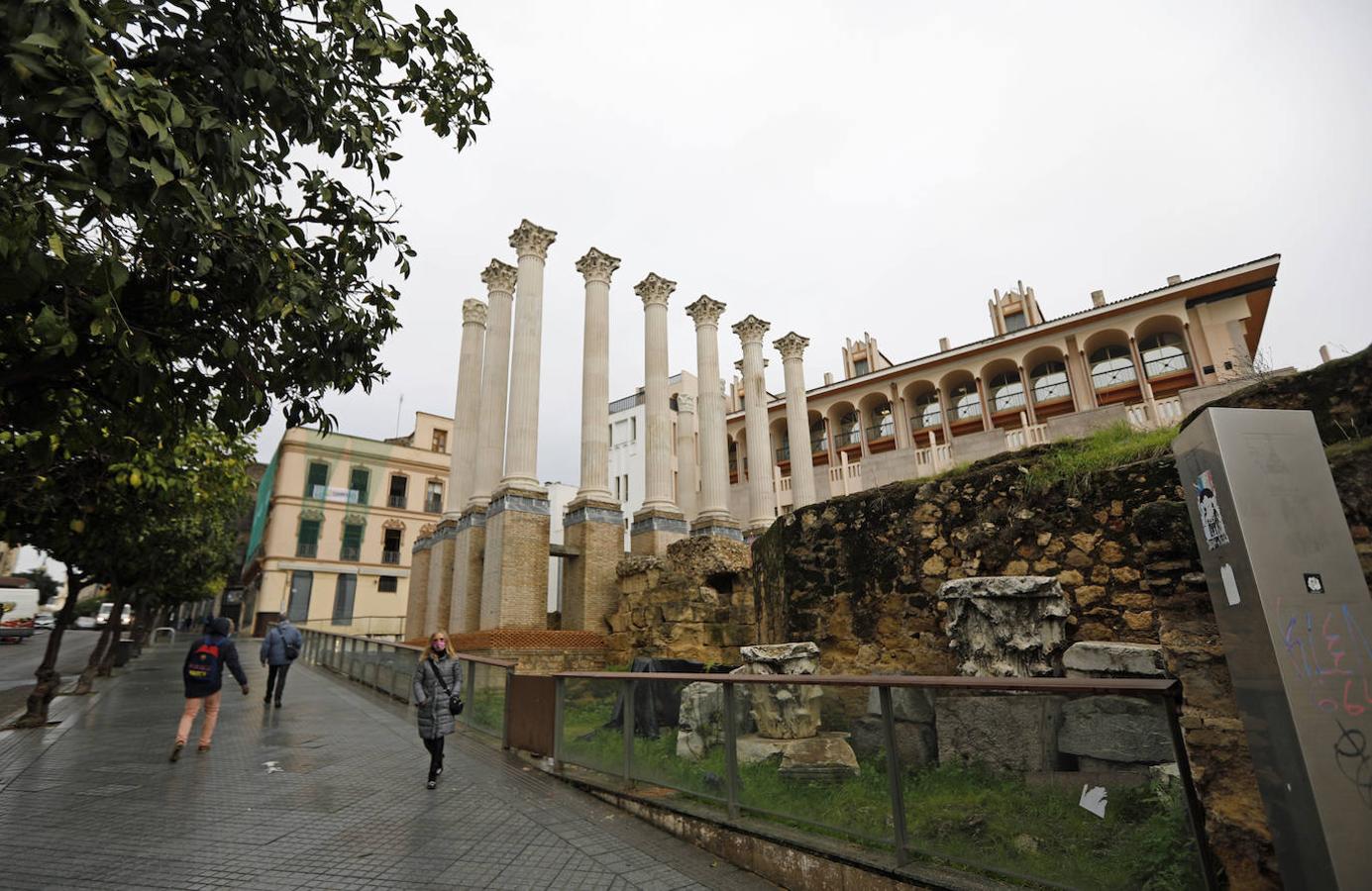 El abandono del Templo Romano, en imágenes