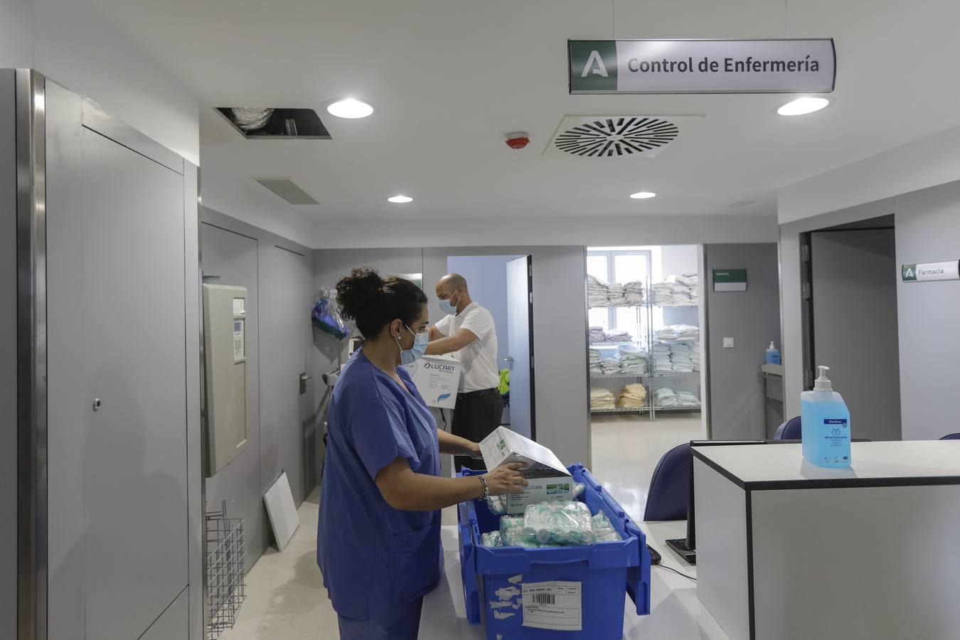 El antiguo Hospital Militar, listo para recibir pacientes con coronavirus