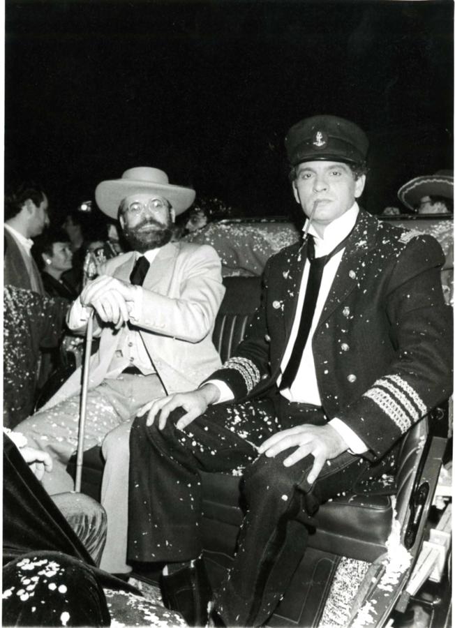 Antonio Burgos, dos gaditanos nacidos en Sevilla y Granada respectivamente, los autores de las Habaneras de Cádiz, pregonaron el Carnaval de 1988