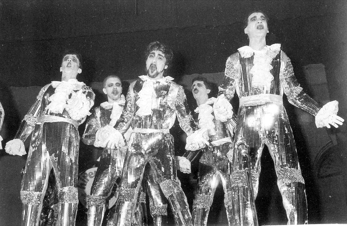 'De locura', comparsa de Martínez Ares y con Ángel Subiela y Rafa Velázquez 'El mejicano' (1986)