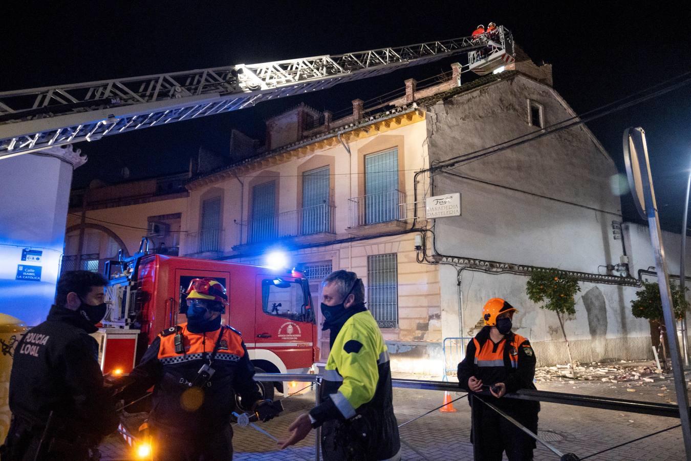 En imágenes, otra noche temblando en Granada por los terremotos