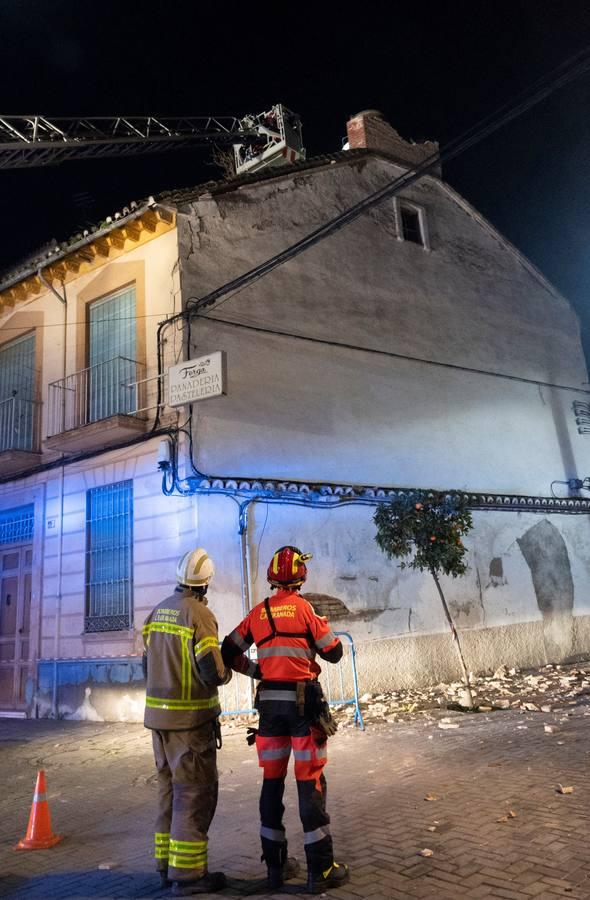 En imágenes, otra noche temblando en Granada por los terremotos