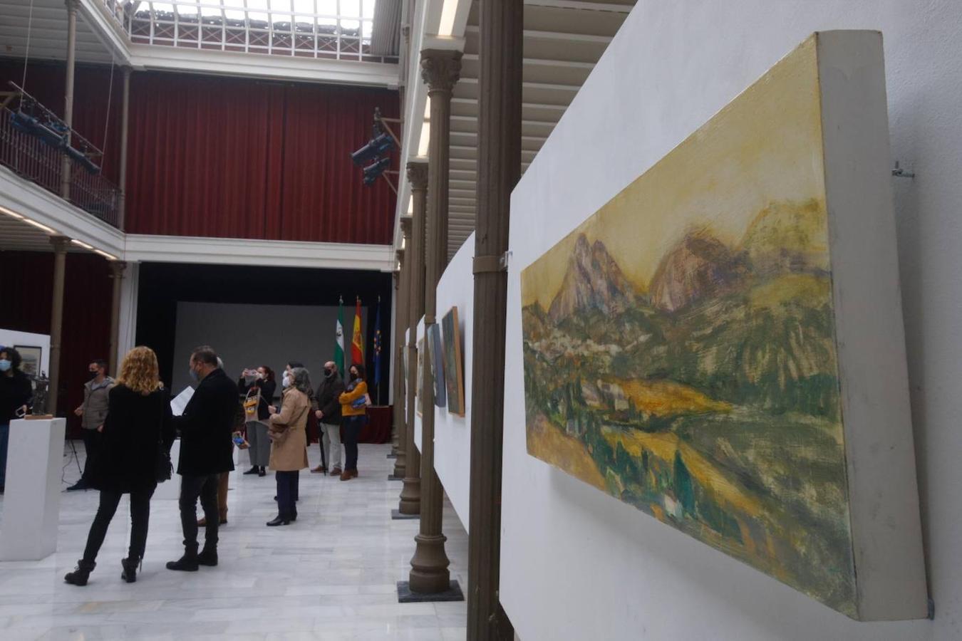 La muestra de la Escuela Libre de Artes de Priego en Córdoba, en imágenes