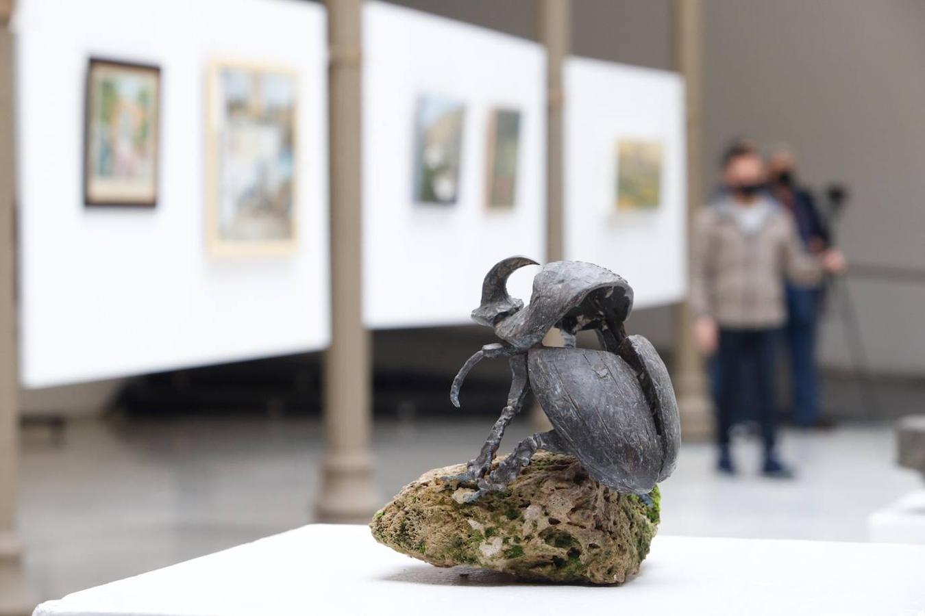 La muestra de la Escuela Libre de Artes de Priego en Córdoba, en imágenes