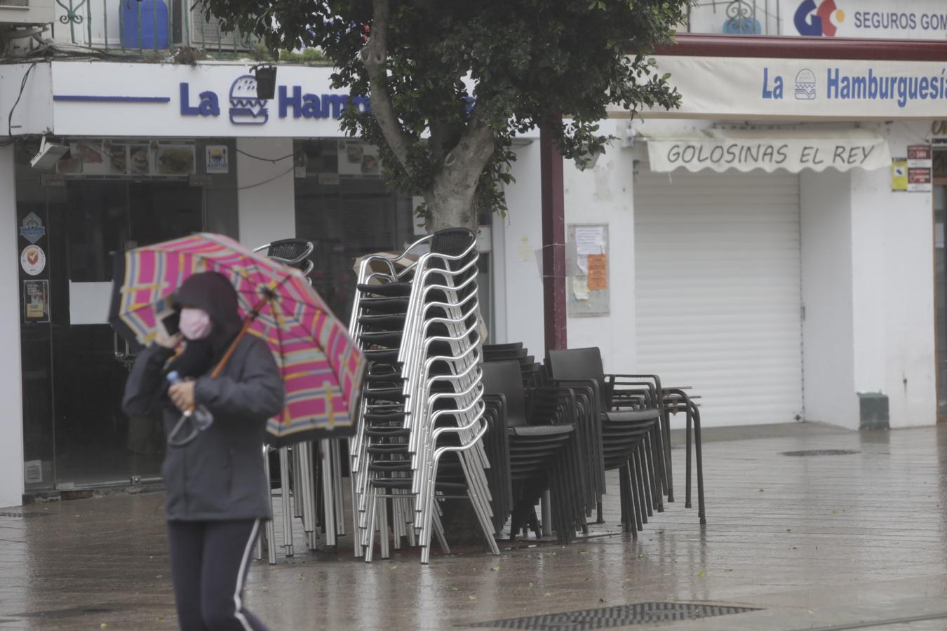 Primer día de cierre de la actividad no esencial en San Fernando