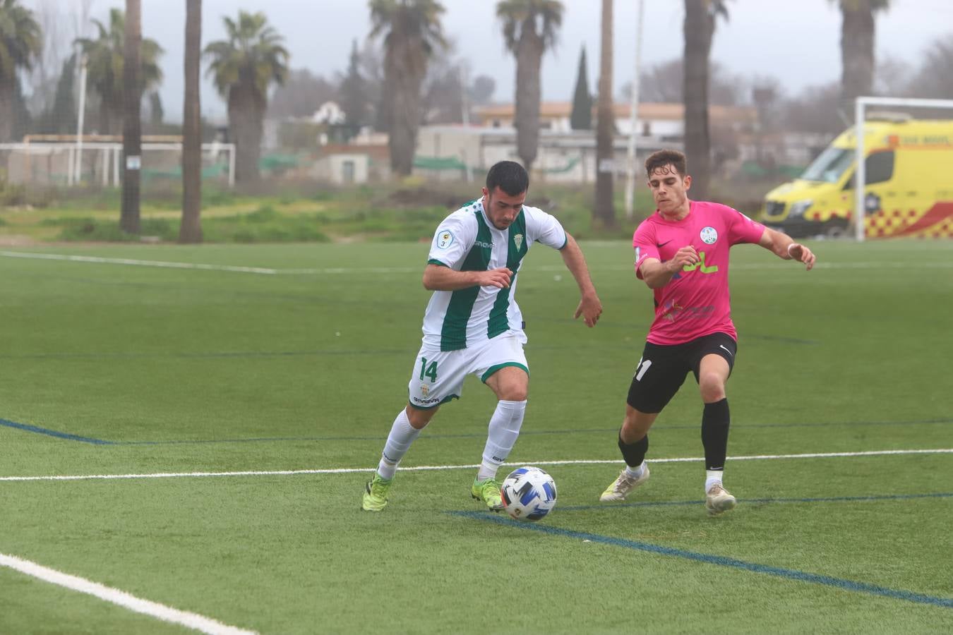 En imágenes, el Córdoba B - Ciudad de Lucena