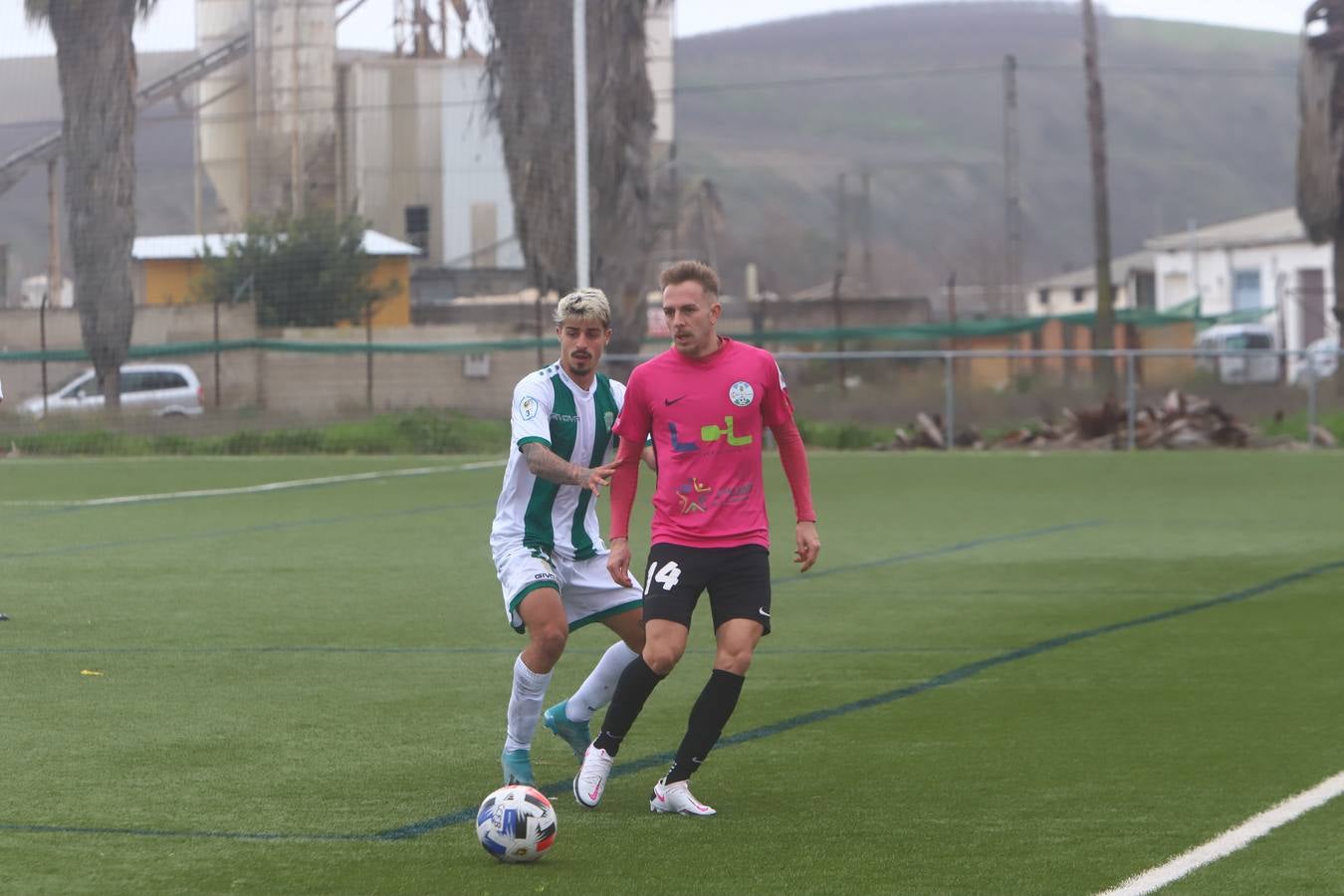 En imágenes, el Córdoba B - Ciudad de Lucena