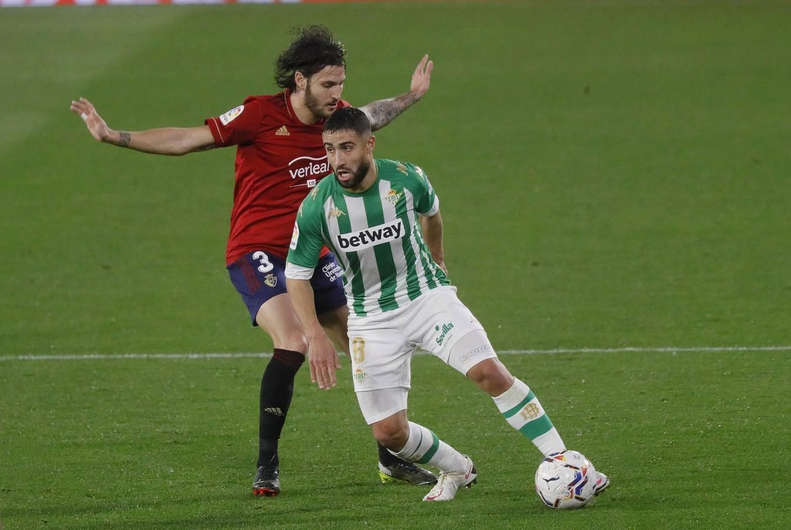 Las mejores imágenes del partido entre  Betis y Osasuna