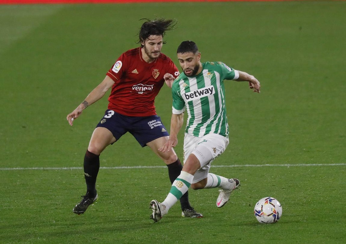 Las mejores imágenes del partido entre  Betis y Osasuna