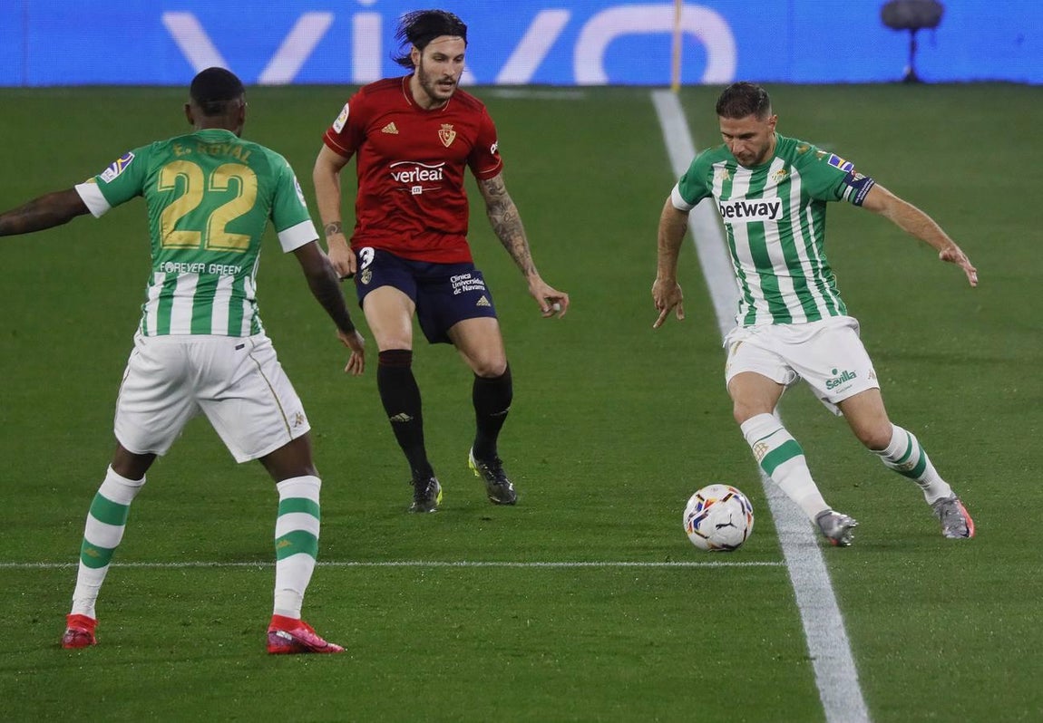 Las mejores imágenes del partido entre  Betis y Osasuna