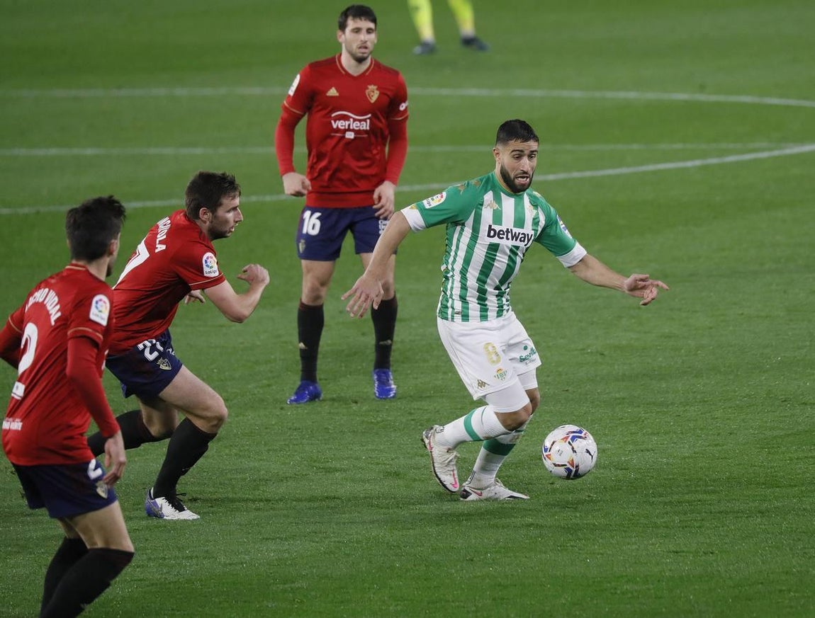 Las mejores imágenes del partido entre  Betis y Osasuna