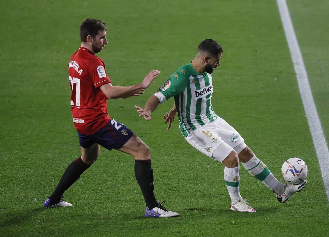 Las mejores imágenes del partido entre  Betis y Osasuna