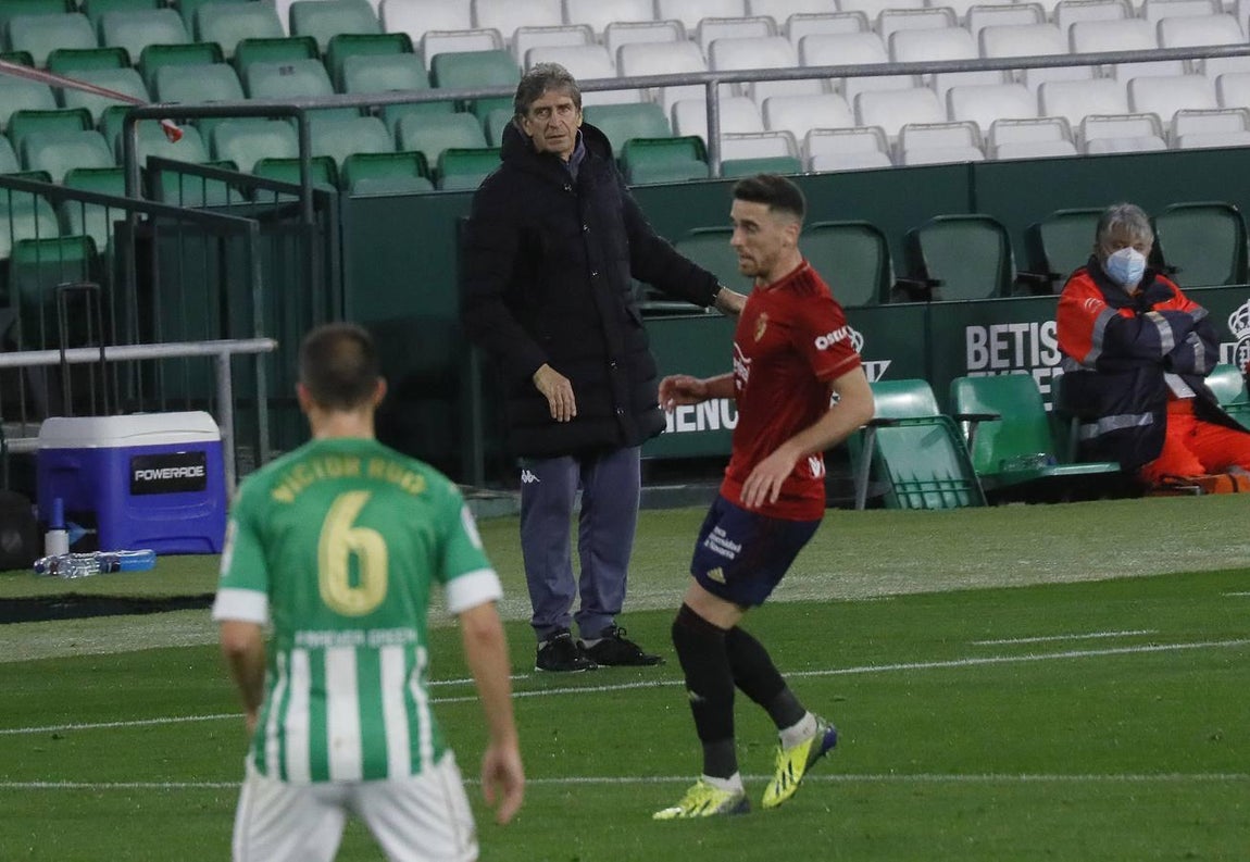 Las mejores imágenes del partido entre  Betis y Osasuna