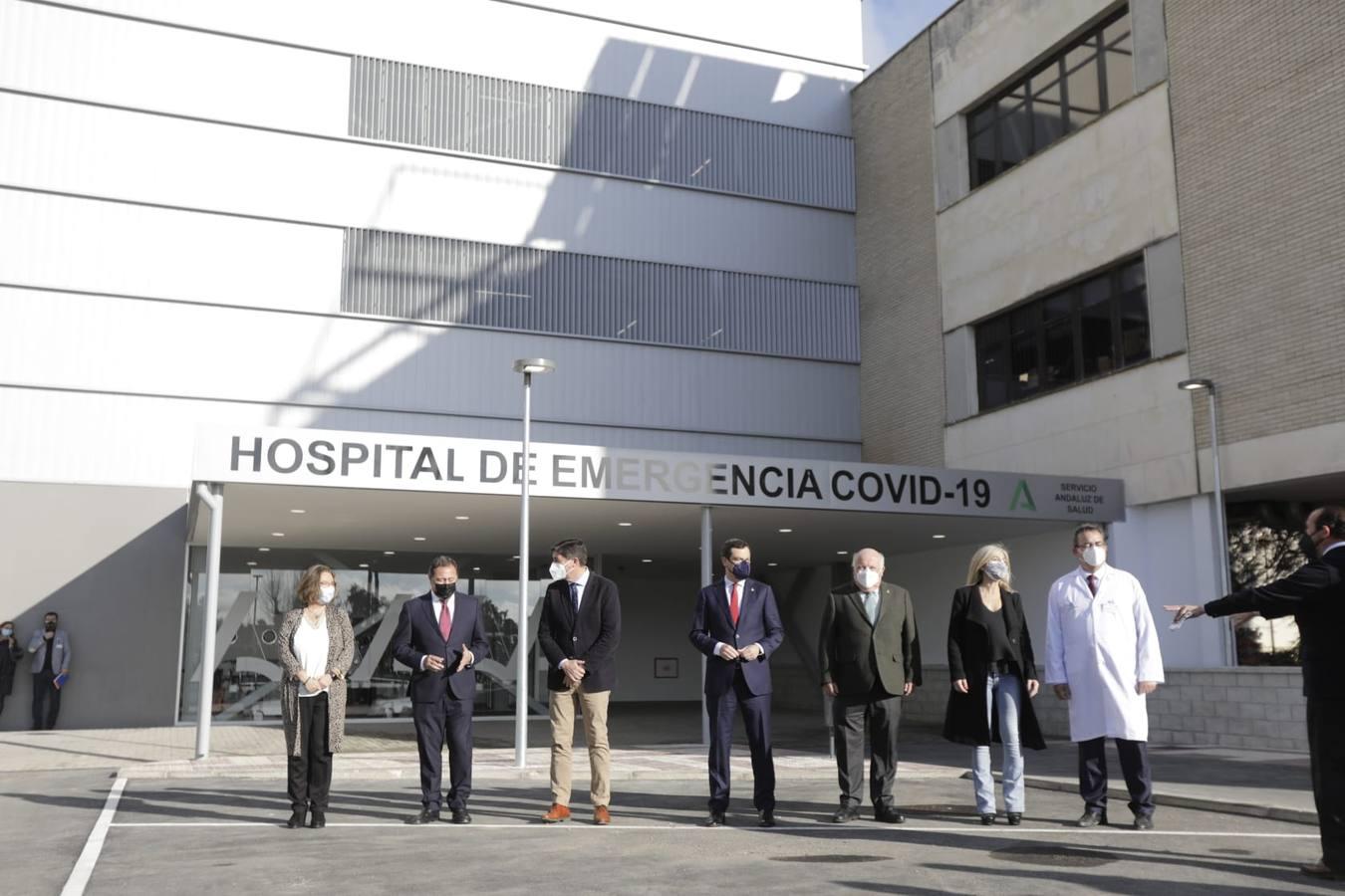 Juanma Moreno inaugura el Hospital Militar de Sevilla