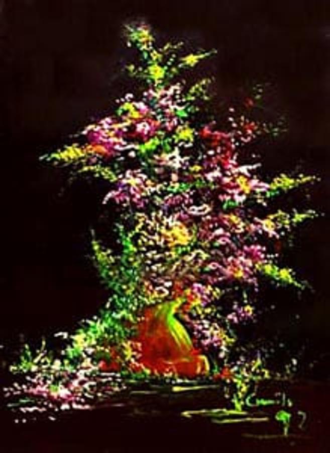 Los cuadros de Camilo Sesto, en imágenes