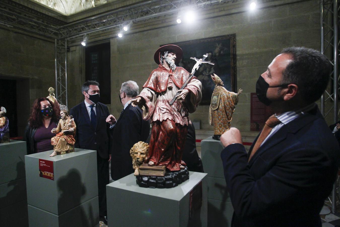 «Y el verbo se hizo carne», la exposición de El Cachorro en el Ayuntamiento de Sevilla, en imágenes